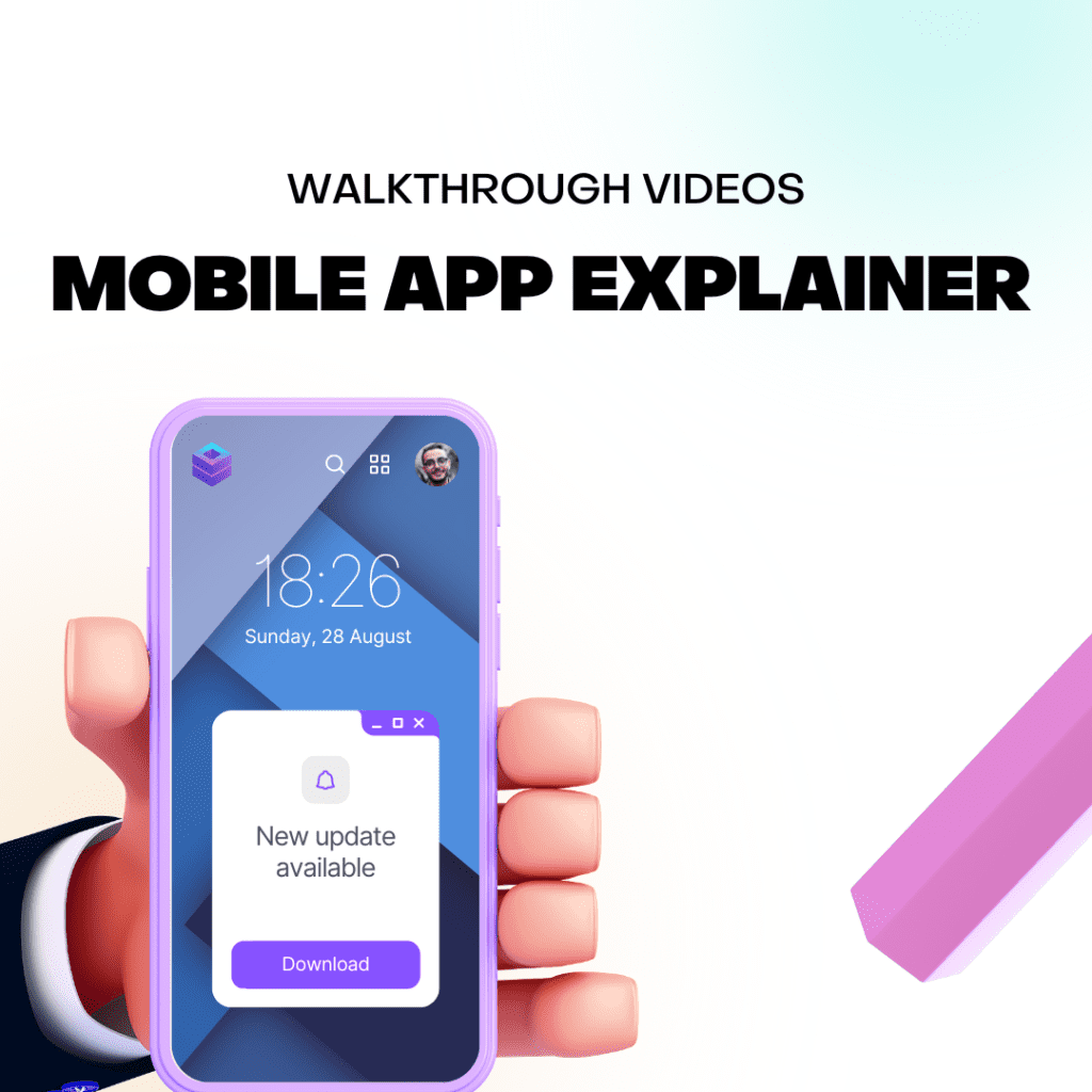 Mobile App Explainer Image